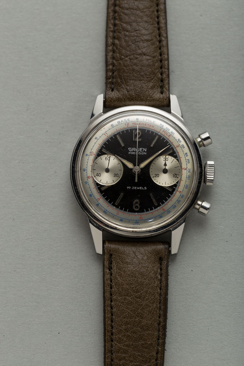 Gruen Precision Vintage Chronograph | Shuck the Oyster Vintage Watches